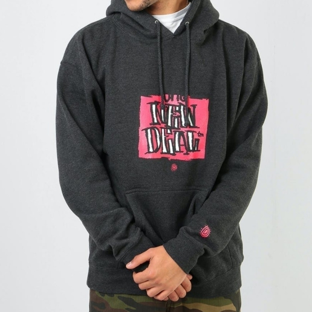 New Deal Pullover Hooded Sweatshirt